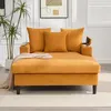 Multifunktionale Cord-Lounge mit Chaiselongue & großer Produktbild-Vorschau 9