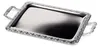 APS Edelstahltabletts Tablett -SCHÖNER ESSEN-  81 Anteprima dell’immagine prodotto 3