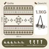 Sekey 200x200 cm Picknickdecke Wasserdicht Campingdecke XXL Produktbild-Vorschau 7
