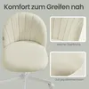 SONGMICS, toaletní židle, kancelářská židle, povrch z Náhled obrázku produktu 7