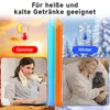 Lange Wärmflasche mit weichem Bezug 2 L Nackenwärmflasche Produktbild-Vorschau 7
