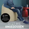 Pouf Lumaland Luxury XL PLUS elegante pouf a sacco - 220 L Anteprima dell’immagine prodotto 7