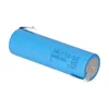 A single blue battery with silver connectors on a white background. Náhled obrázku produktu