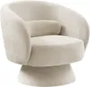 riess-ambiente Drehbarer Design Sessel BOSSA NOVA beige Produktbild-Vorschau 6