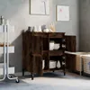 vidaXL Sideboard Räuchereiche 60x35x70 cm Holzwerkstoff Produktbild-Vorschau 3