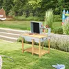 HOME DELUXE Werkbank aus Holz TOOL - Blau I Kinderwerkbank, Produktbild-Vorschau 2