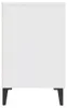 vidaXL Sideboard Weiß 100x36x60 cm Holzwerkstoff Produktbild-Vorschau 6