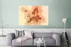 MuchoWow® Poster Karte von Europa - Zeitung - Orange 120x80 Produktbild-Vorschau 5