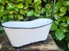 Pflanzschale Badewanne Emaille-Optik mit Brause, Produktbild-Vorschau 6