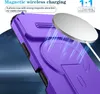 Magnetisch Hülle für iPhone 17 Pro, Dual Layer Stoßfest Produktbild-Vorschau 6