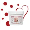 A white bucket of Saracino modeling paste with red decorative elements. Produktbild-Vorschau