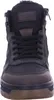 A front view of a black and brown Rieker men's boot. Podgląd zdjęcia produktu