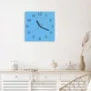 Wanduhr aus Glas mit Motiv Himmelblauer Hintergrund- 30 x Produktbild-Vorschau 3