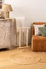 DYWAN JUTOWY 160 cm PLECIONY w stylu boho naturalny Podgląd zdjęcia produktu 6