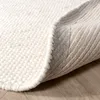 Volero - Wollteppich Rund - Feline Weiß - Ø 120 cm - Produktbild-Vorschau 2
