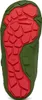 The sole of a green and red shoe is shown against a white background. Produktbild-Vorschau