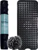 Badematte Duschmatte - 100x40cm - Antirutschmatte Schwarz Produktbild-Vorschau 1