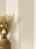 NEWROOM Tapete Beige Vliestapete Streifen - Streifentapete Produktbild-Vorschau 2