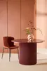 Lenox table de salle à manger Ø110cm rouge. Voir les images du produit 6