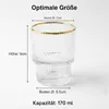 Altinbas 6tlg. Trinkgläser-Set 170 ml aus Glas legante Produktbild-Vorschau 5