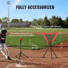 SucceBuy 7x7 ft przenośna siatka treningowa do softballu, Podgląd zdjęcia produktu 5