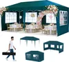 UISEBRT Pavillon pliable 3x6 m Pavillon de jardin pliable Voir les images du produit 1