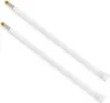 2x wąż elastyczny DN8 IG 1/2"-M10x1 500mm biały i biały Podgląd zdjęcia produktu 2