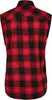 Brandit - CHECKED FLANELL Shirt rot / schwarz - 5XL Voir les images du produit 7