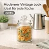 12 Luftdichte Vorratsdosen mit Deckel Bonboniere Produktbild-Vorschau 10