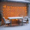 esotec Solar Lichternetz mit 144 bernsteinfarbene LEDs Produktbild-Vorschau 1