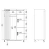 Kit Insert pour armoire Blanc Textile Beige clair Voir les images du produit 17
