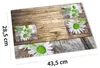 Tischset Margeriten Blumen 6er Tischunterlage Tischdeko Produktbild-Vorschau 2