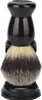 Support de blaireau en acrylique noir, support pour brosses Voir les images du produit 2
