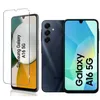 A display of a smartphone and a screen protector. Produktbild-Vorschau
