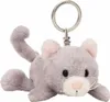 Nici Schlüsselanhänger Katze grau 10cm liegen Produktbild-Vorschau 4
