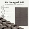 Qiyano Wollteppich schlicht für Wohnzimmer natur modern Produktbild-Vorschau 2