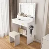 STILVORA Schminktisch mit 3-stufiger LED-Beleuchtung und Produktbild-Vorschau 2