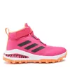A side view of a pink Adidas FortaRun ATR EL shoe. Podgląd zdjęcia produktu