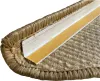 Stufenteppich - Stufenmatte Merida Sisal beige 17 x 56 cm Produktbild-Vorschau 3