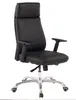 FineBuy Chaise de bureau PORTO cuir véritable noir Voir les images du produit 6