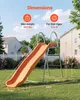 VEVOR – Scivolo d'acqua autoportante da 165 cm, scivolo da Anteprima dell’immagine prodotto 5
