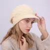 Wintermütze Damen Mütze mit Shirm Damen Schirmmütze Damen Produktbild-Vorschau 3