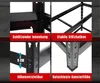 Reifenregal TIGER XL | HxBxT 200x150x45cm | 300kg Fachlast Produktbild-Vorschau 5