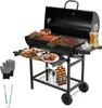 TEENO Grill: Houtskoolgrill met deksel, aslade, Productafbeelding-voorbeeld 1