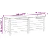 vidaXL Zahradní truhla antracit 150x50x56,5 cm z jedlového Náhled obrázku produktu 8