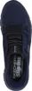 Top-down view of a blue Skechers shoe. Voir les images du produit