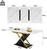 Tavolo da pranzo Sweiko allungabile (120-160×80 cm), tavolo Anteprima dell’immagine prodotto 2