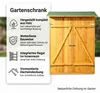 Mucola Gerätehaus Geräteschuppen Gartenschrank Produktbild-Vorschau 2