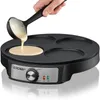 Cloer 6625, voor 4 pannenkoeken/flapjes, zwart, 11 cm, Productafbeelding-voorbeeld 2