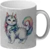 Einhorn-Katze Glitzer-Kaffeebecher Produktbild-Vorschau 1